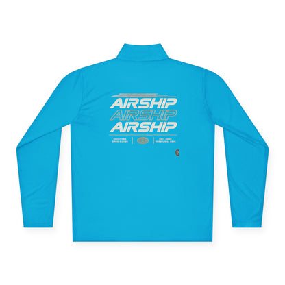 Airship Velocity - Quarter-Zip Pullover Embroidered Pullover
