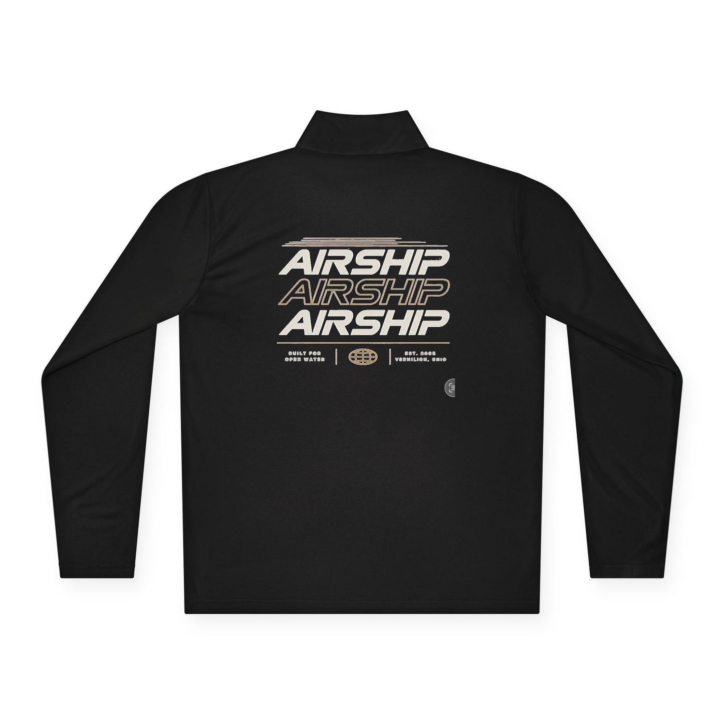 Airship Velocity - Quarter-Zip Pullover Embroidered Pullover