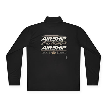 Airship Velocity - Quarter-Zip Pullover Embroidered Pullover