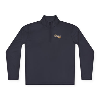 Airship Velocity - Quarter-Zip Pullover Embroidered Pullover