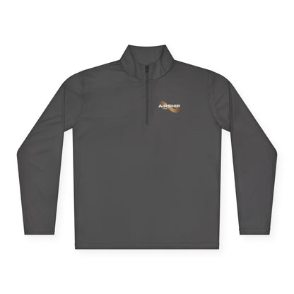 Airship Velocity - Quarter-Zip Pullover Embroidered Pullover