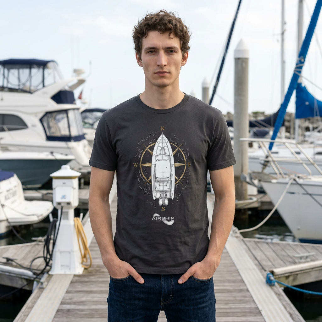 Airship Compass Tee