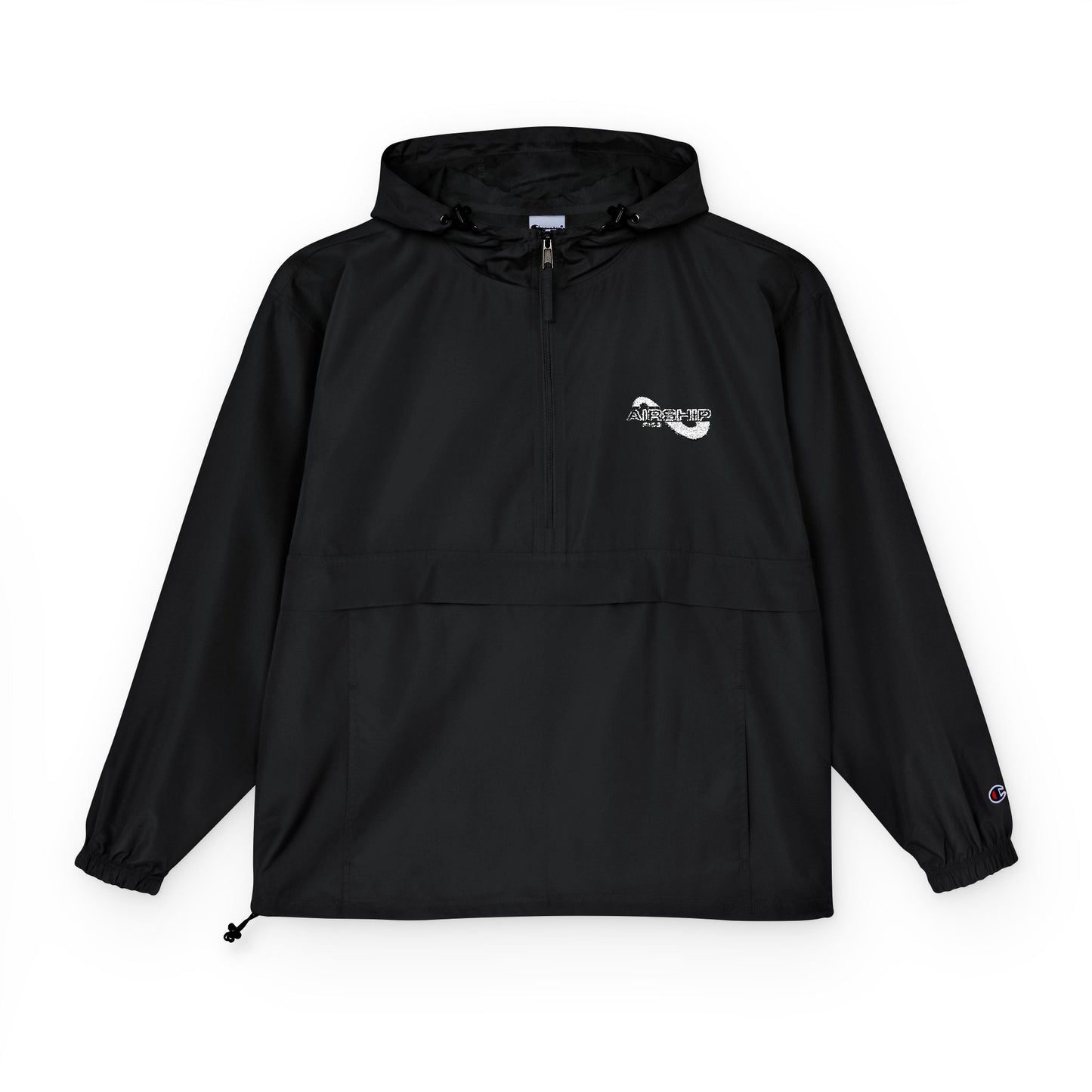 Lightweight Waterproof Windbreaker - Airship Logo