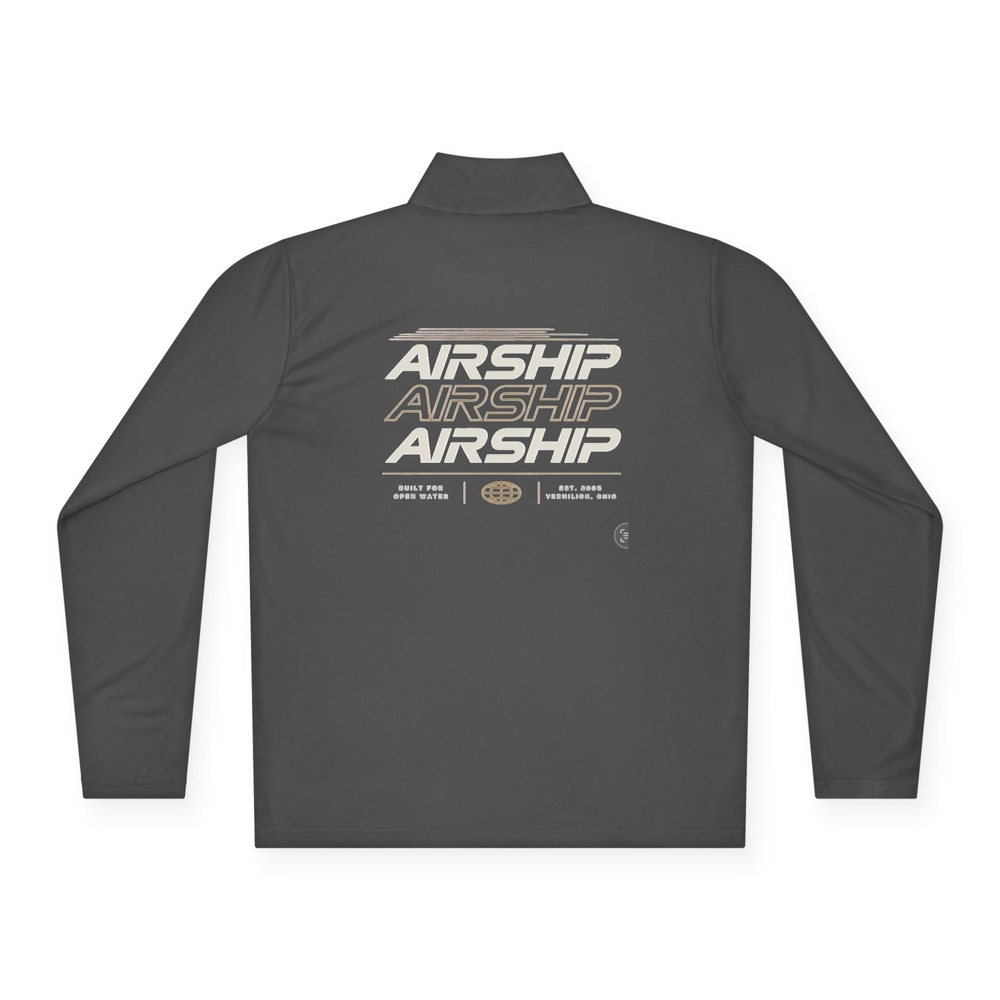Airship Velocity - Quarter-Zip Pullover Embroidered Pullover