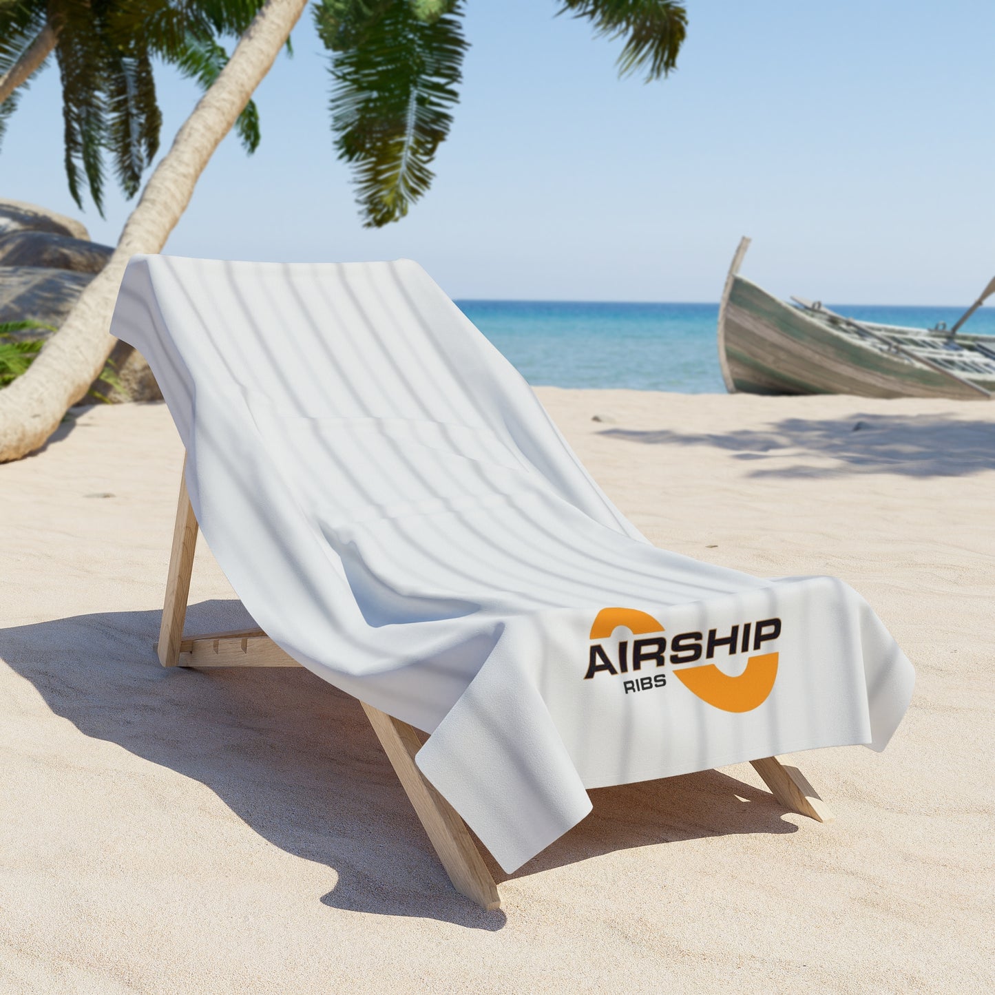 Airship Beach Towel