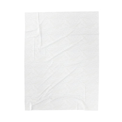 Nautical Compass Airship - Velveteen Plush Blanket