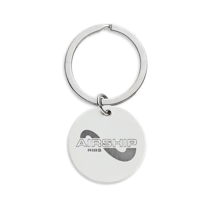 Airship Stainless Steel Keychain