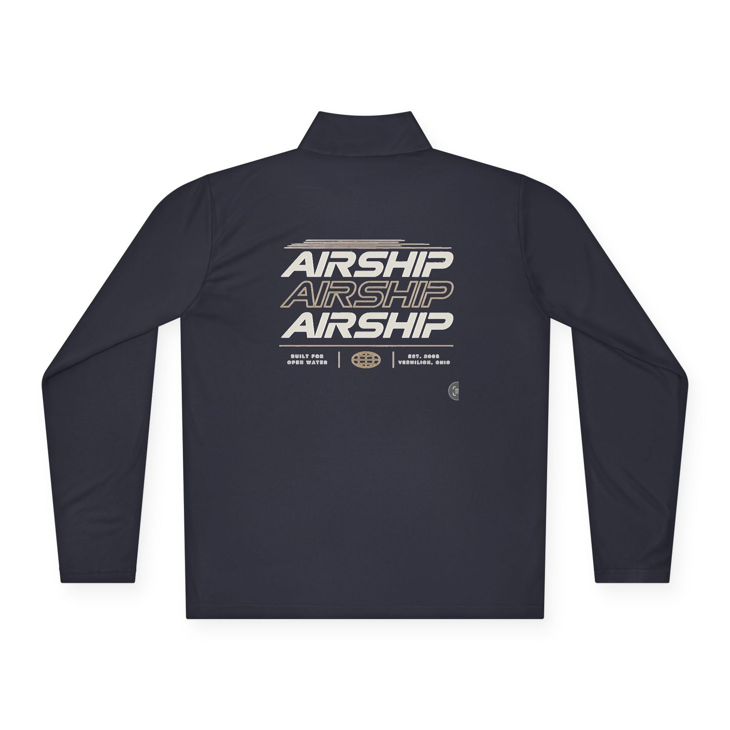 Airship Velocity - Quarter-Zip Pullover Embroidered Pullover